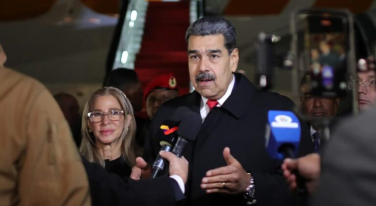 ¿Qué dijo Maduro al llegar a Rusia?