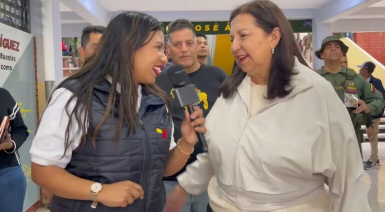 Carmen Meléndez: «Hoy sembramos el futuro de Venezuela»