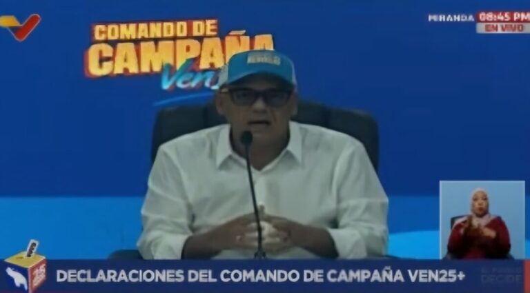 “La paz fue la gran vencedora”: Jorge Rodríguez tras jornada electoral