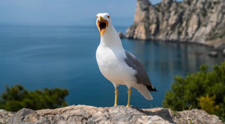 ¡Insólito! Gaviotas aprenden a maullar para conseguir comida (+ Vídeo)