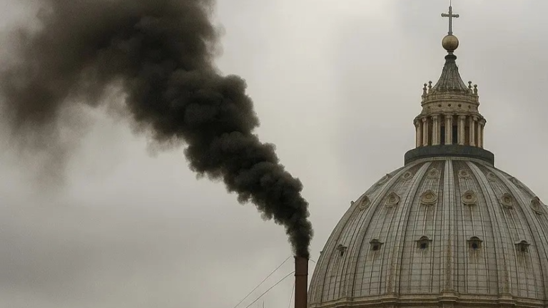 ¡Humo negro en la Capilla Sixtina! ¿Qué significa?