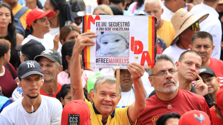 Venezuela se mantiene firme este 1-May: ¡Devuelvan a la niña!