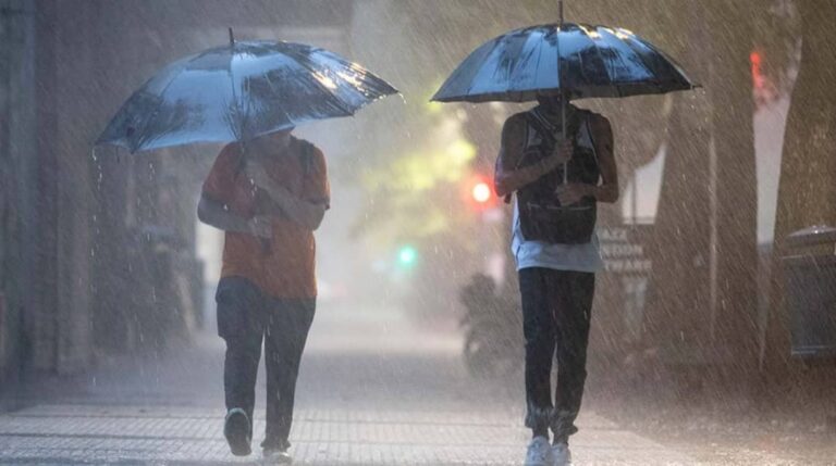 Lluvias toman protagonismo este domingo en Venezuela