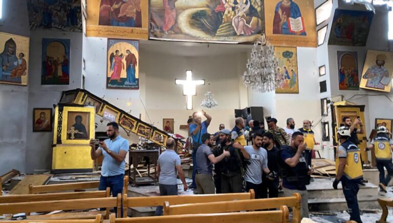 Terror en plena misa: explosión mortal sacude iglesia en Damasco