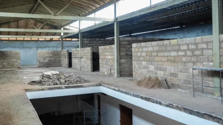Mira la construcción que están haciendo en Anzoátegui