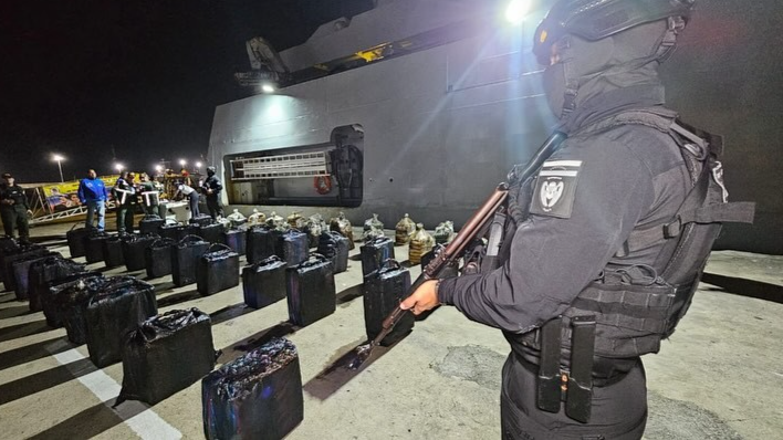 ¡Gran golpe al narcotráfico en alta mar!