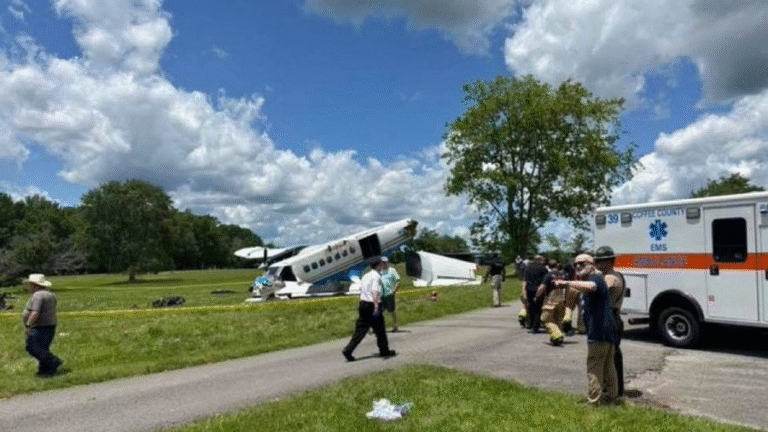 ¿Cuántas personas iban en el avión que se estrelló en EE.UU.?