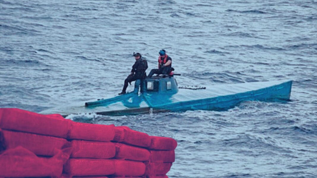 narcotraficantes droga submarino