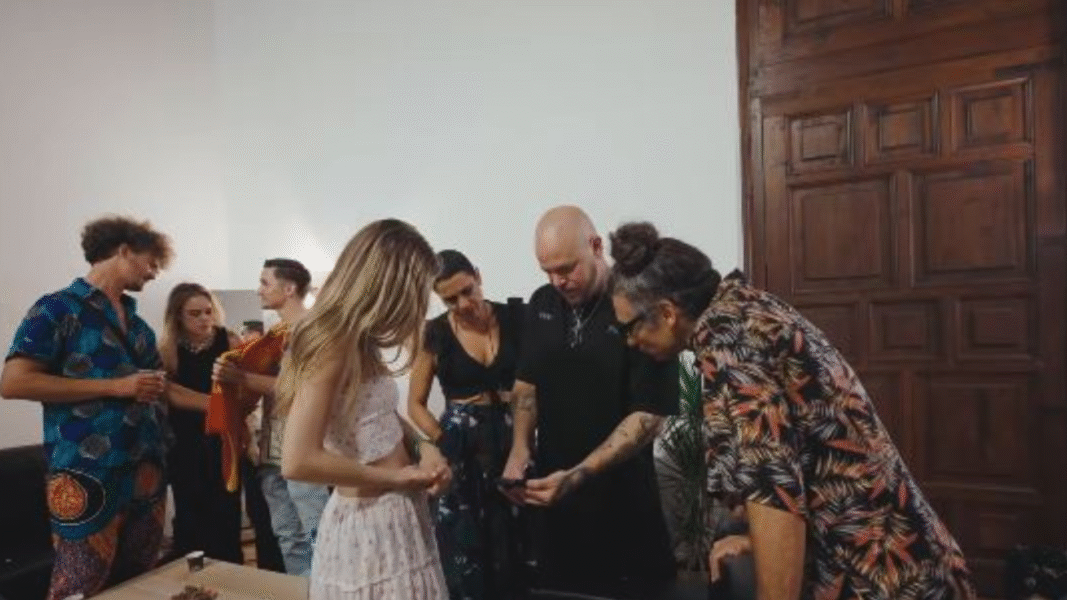 Residente artista Gaza