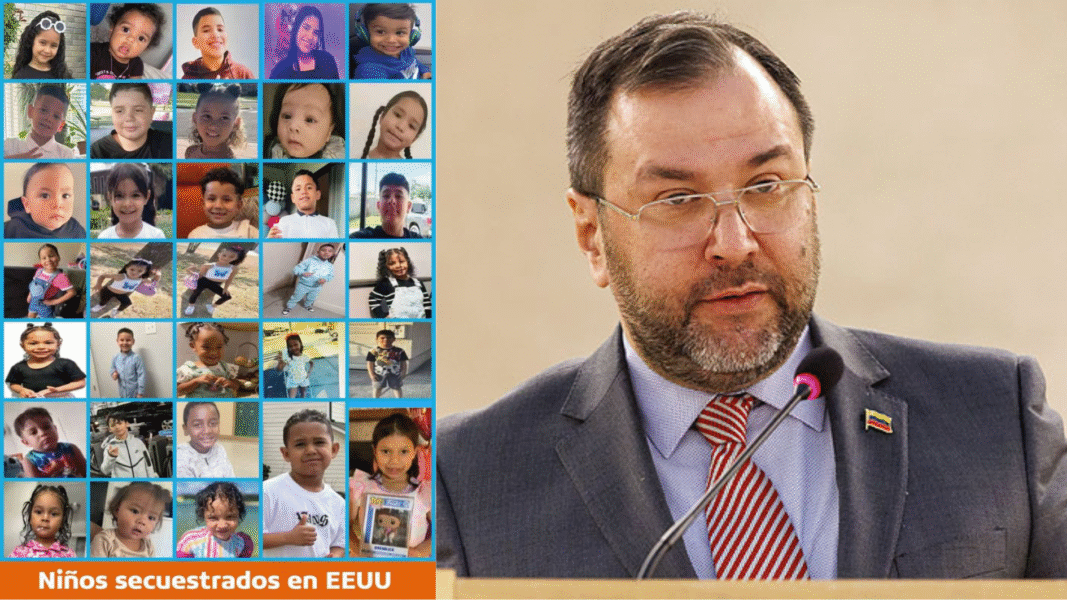Yván Gil niños secuestrados