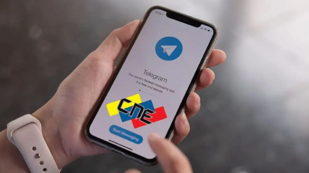 ¿Cómo funciona el bot de Telegram que lanzó el CNE?