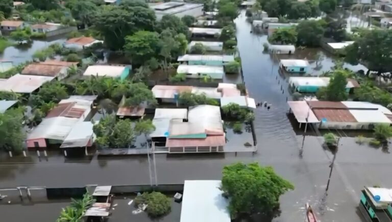 ¿Qué está salvando a Ciudad de Nutrias en medio del agua?