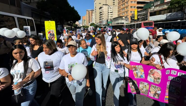 Familias venezolanas piden a la ONU actuar por sus hijos