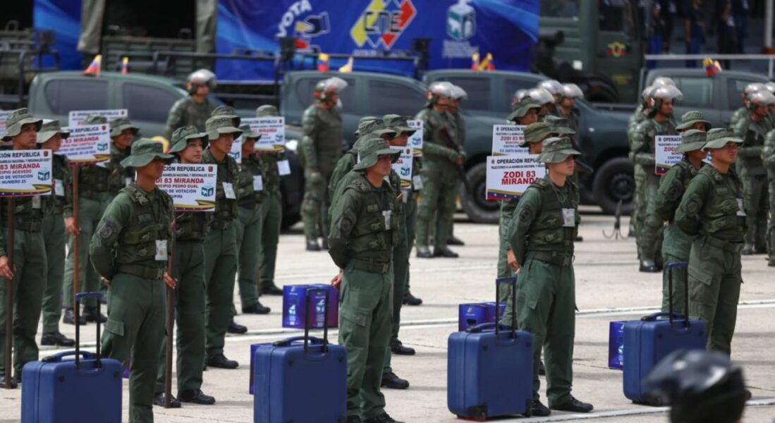 Se despliega la FANB en toda Venezuela