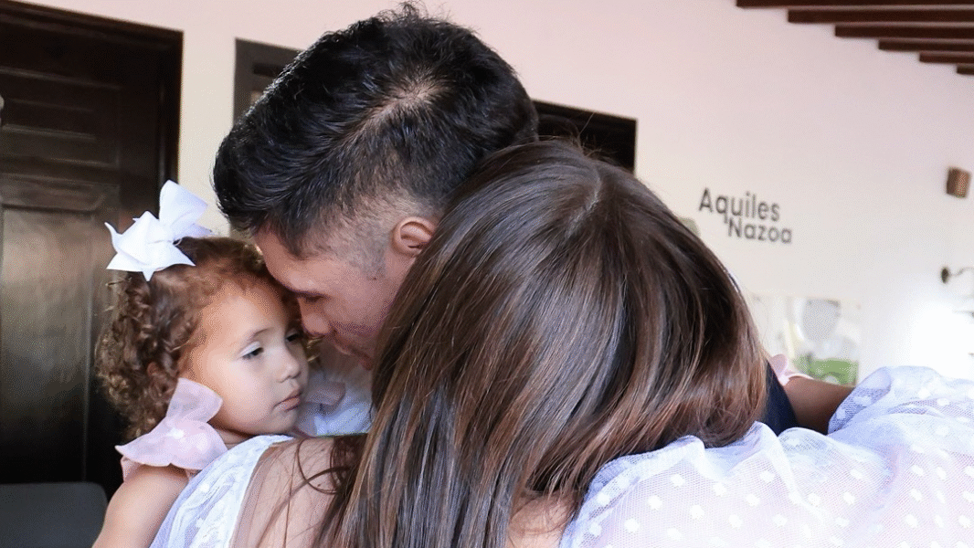 ¡Así fue el reencuentro de la familia Espinoza!