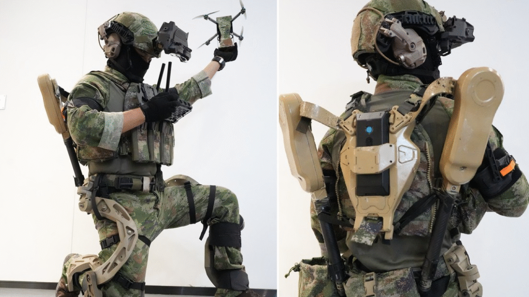 ¡China presenta el traje de combate del futuro!