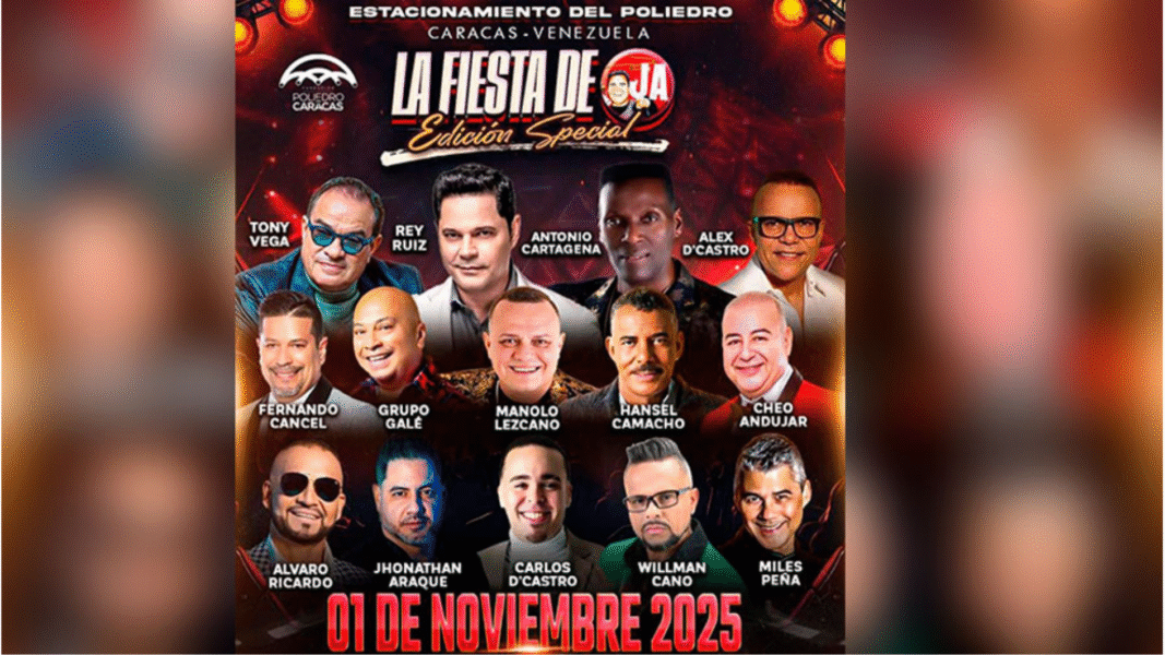 ¿Qué artistas se presentarán en la “Fiesta de JA” 2025?