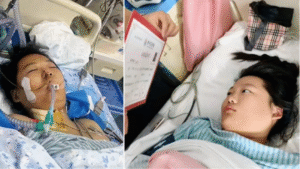 joven despierta del coma
