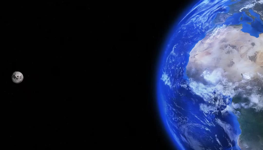 Psyche capta imágenes de la Tierra y la Luna a 290 millones de kilómetros