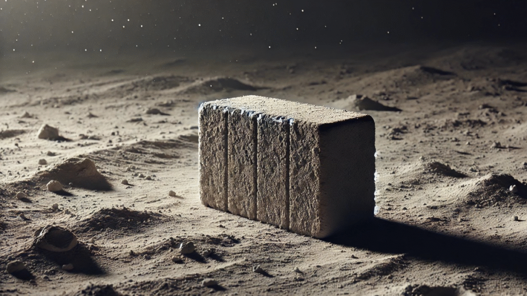 ¡China construye ladrillos en la Luna!