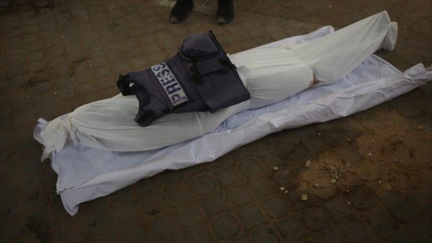 Asesinan a otro periodista palestino en Gaza