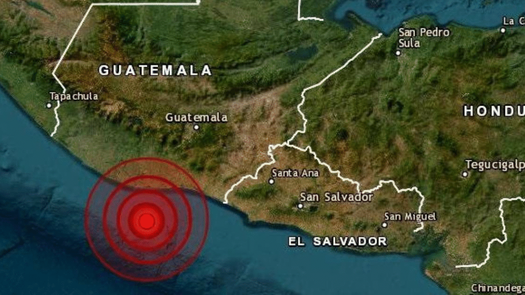 ¿Qué hizo temblar las costas de Guatemala?
