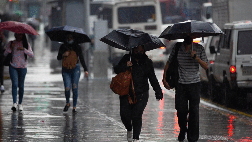 Lluvias intensas en ocho estados: ¿qué dice el Inameh?