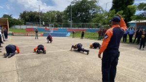 Paz Castillo simulacro