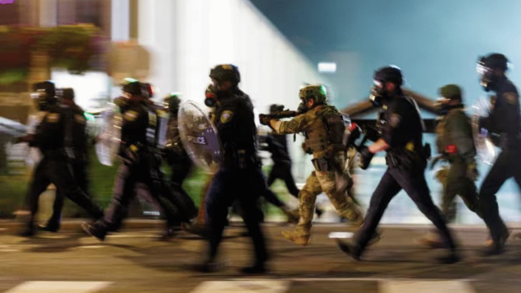 Trump militariza Portland