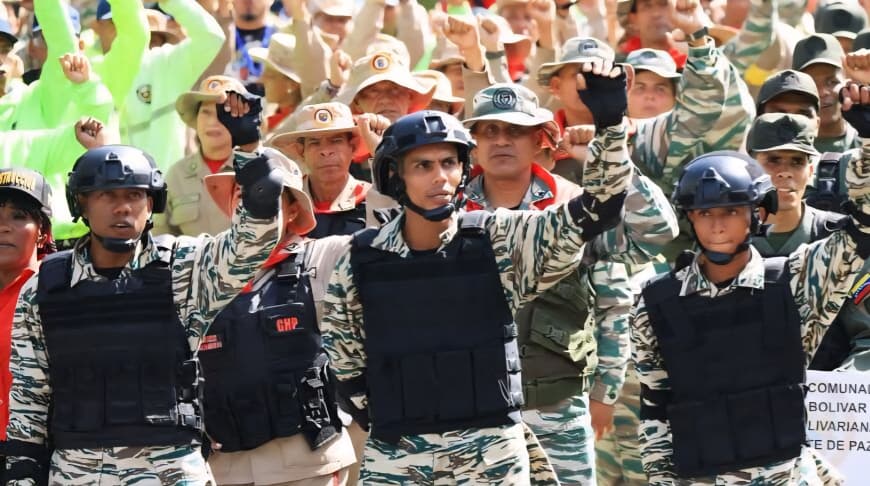 Preparados ante la presión: 8 millones de milicianos alistados