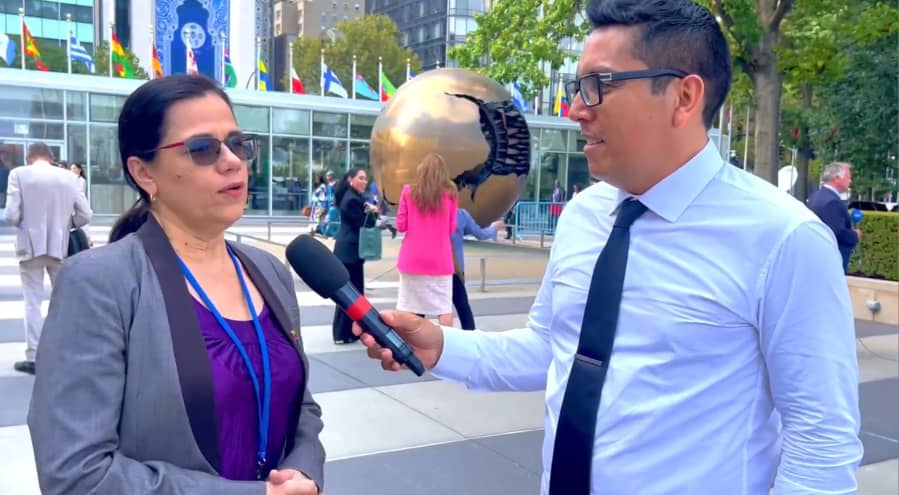 ¿Qué le dijo Blanca Eekhout a 360° desde la ONU sobre Trump?
