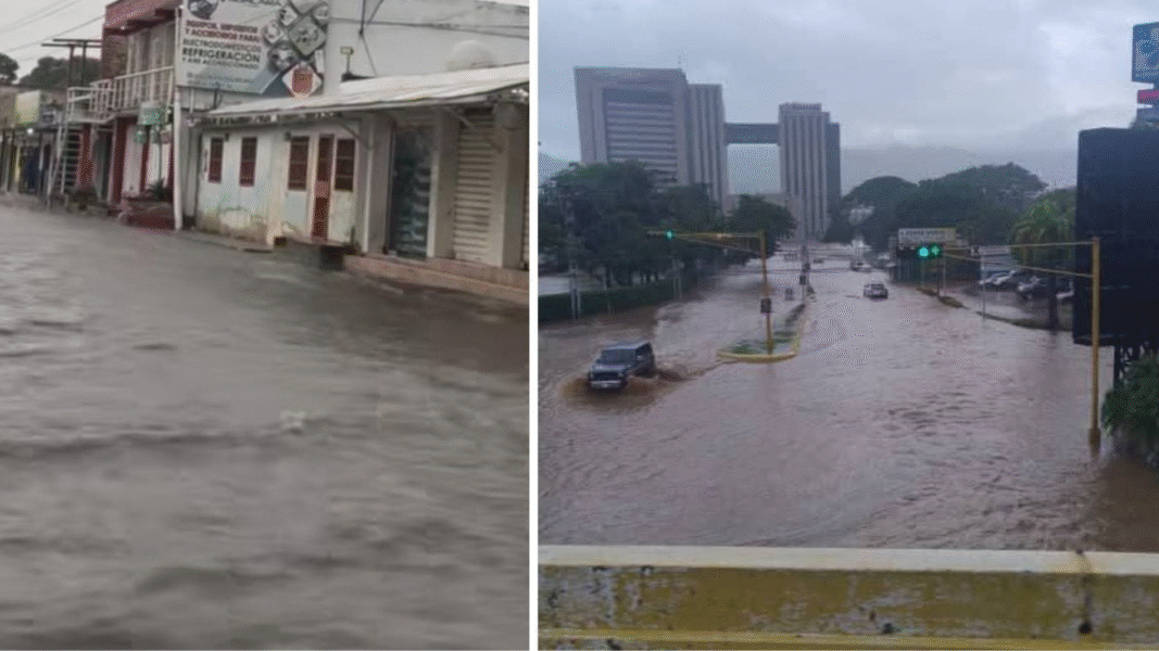 Ríos desbordados e inundaciones tras fuertes precipitaciones en algunos estados del país