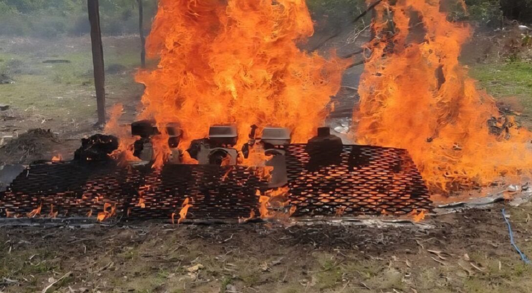 Operación Neblina 2025: el ejército sorprende y destruye minería ilegal