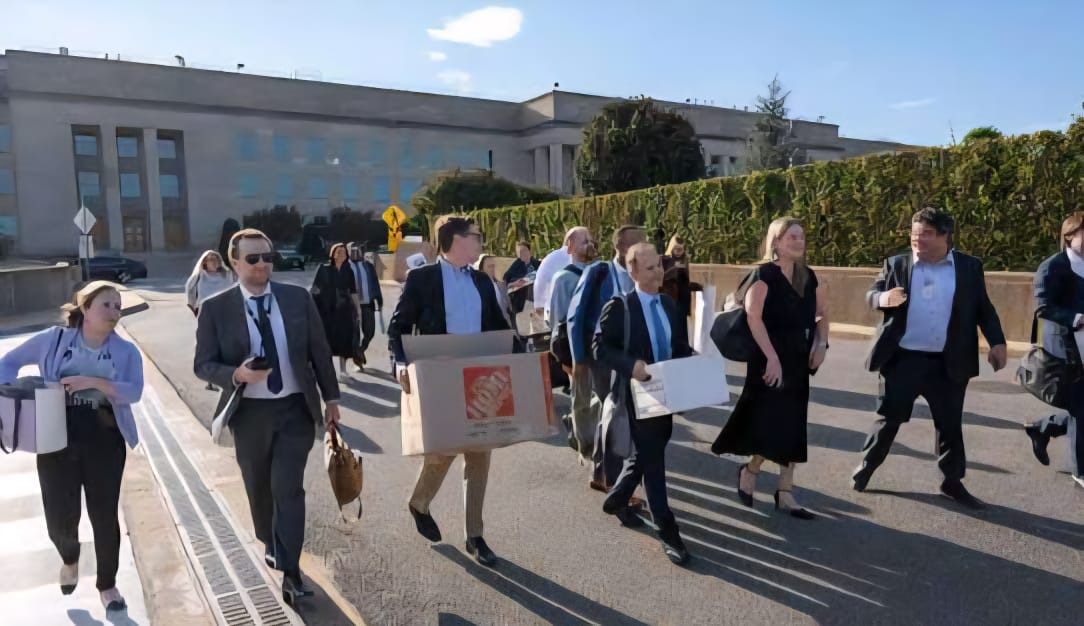 Silencio en el Pentágono: periodistas abandonan sus puestos en protesta histórica