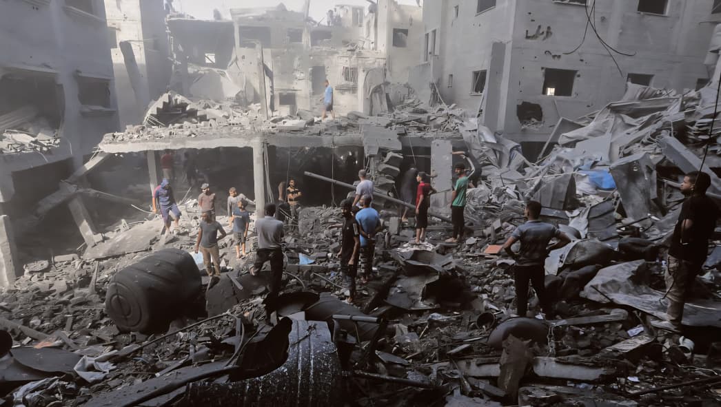 El silencio de la paz se rompe con explosiones en Gaza