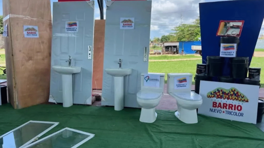 Entregan materiales vitales al pueblo de Guayabal