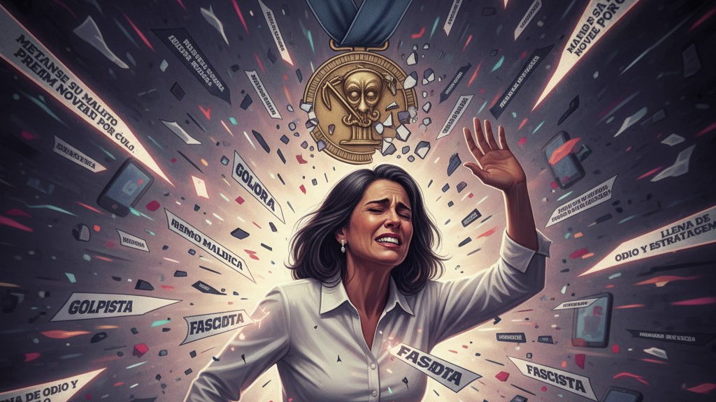 POLÉMICA: Redes estallan por Nobel a MCM