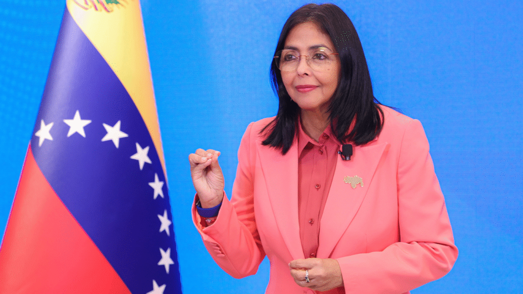 Delcy denuncia robo de gas en el Caribe por EE. UU.