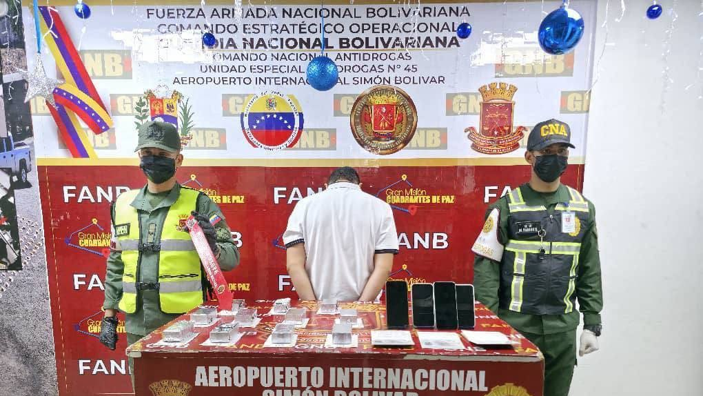 FANB incauta drogas en el Aeropuerto de Maiquetía