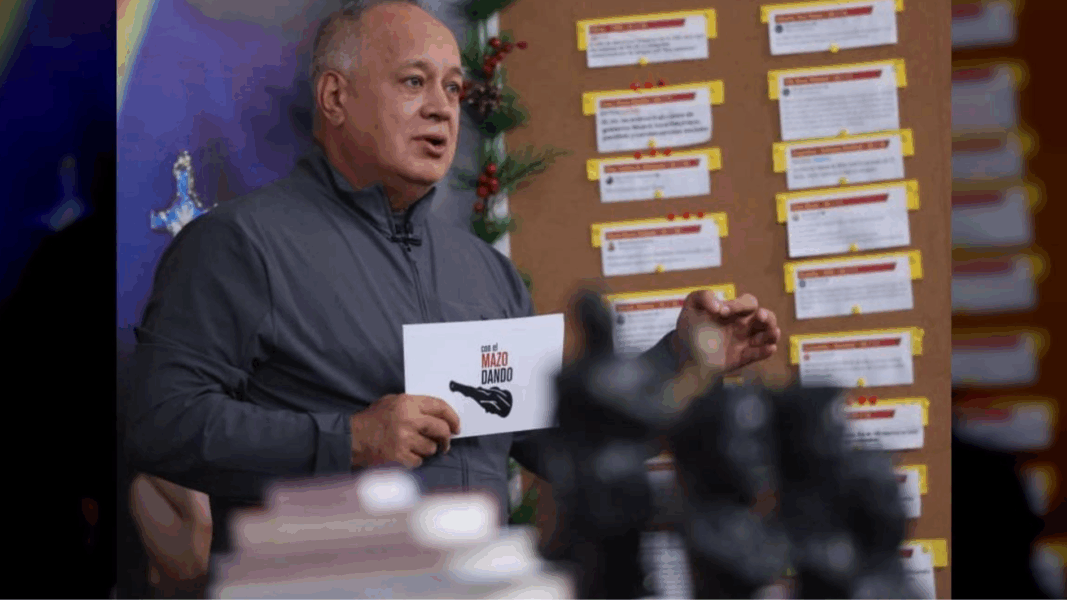 Diosdado Cabello: “En Venezuela capturamos droga todos los días y no matamos a nadie”