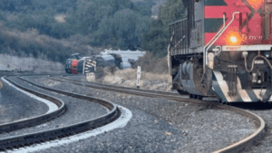 incendio tren México
