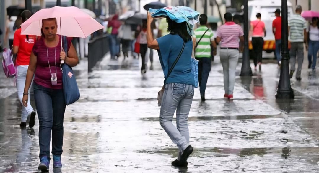 Nubes y relámpagos: lo que anuncia el Inameh para hoy