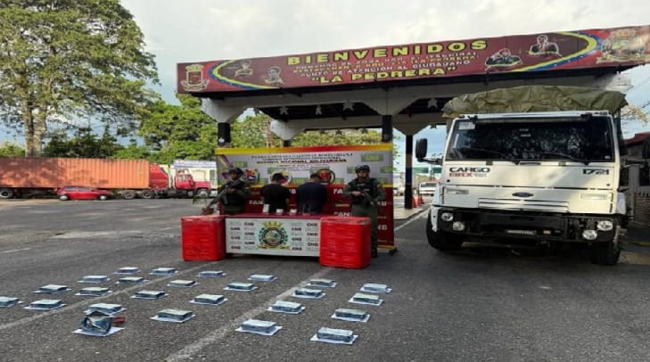 Cavas con doble propósito: el sorprendente cargamento descubierto en Táchira