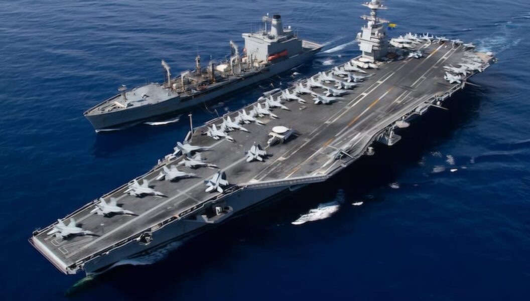 El portaviones más grande del mundo llega al Caribe