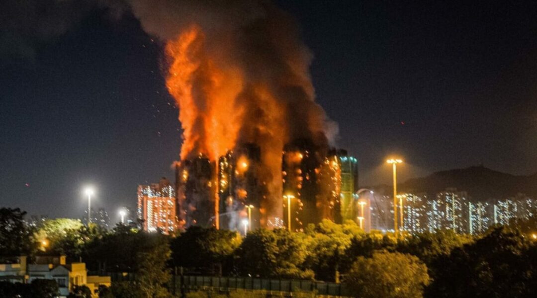 Incendio mortal en Hong Kong