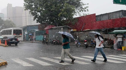Inameh prevé lluvias dispersas este viernes