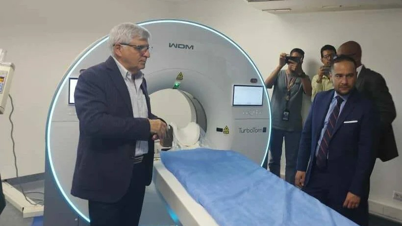 UCV estrenó el primer tomógrafo chino del país