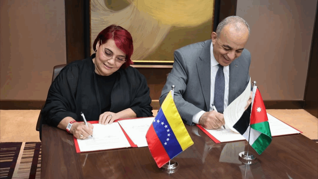 Leticia Gómez sella memorándum de entendimiento con Jordania