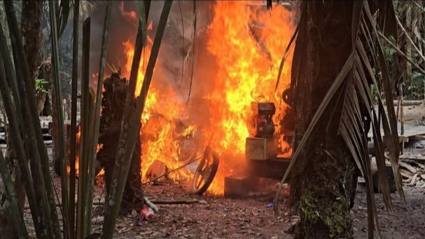 FANB neutraliza la minería ilegal en Amazonas