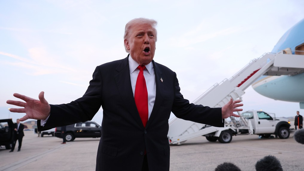 Trump sobre el espacio aéreo sobre y alrededor de Venezuela